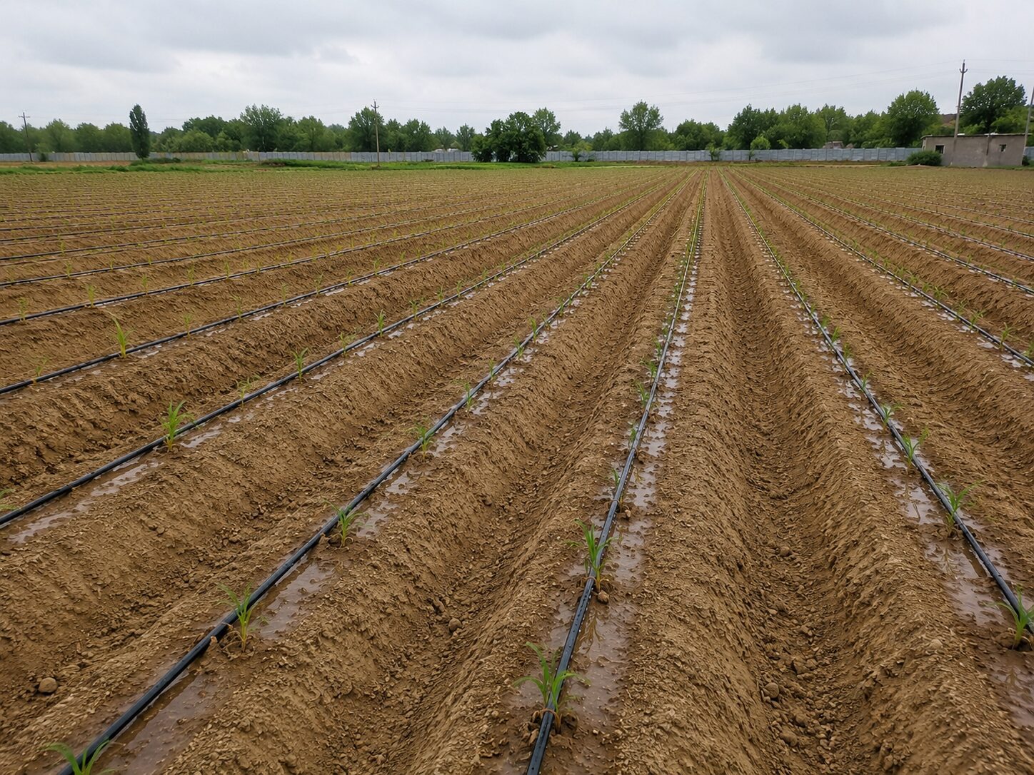 Farm drip irrigation Gadap Gharo Northern Bypass – Mukhlis Fertigo