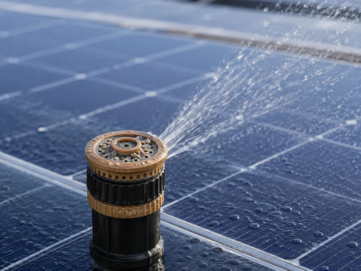 Solar panel cleaning system maintenance and servicing Karachi – Mukhlis Fertigo